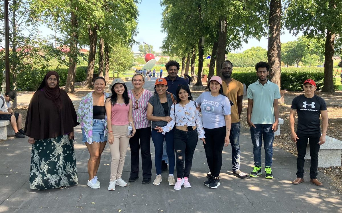 Students of the English Learning Center
