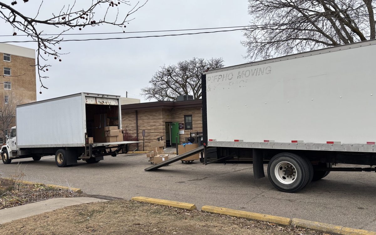 Moving the shelter program to its temporary location